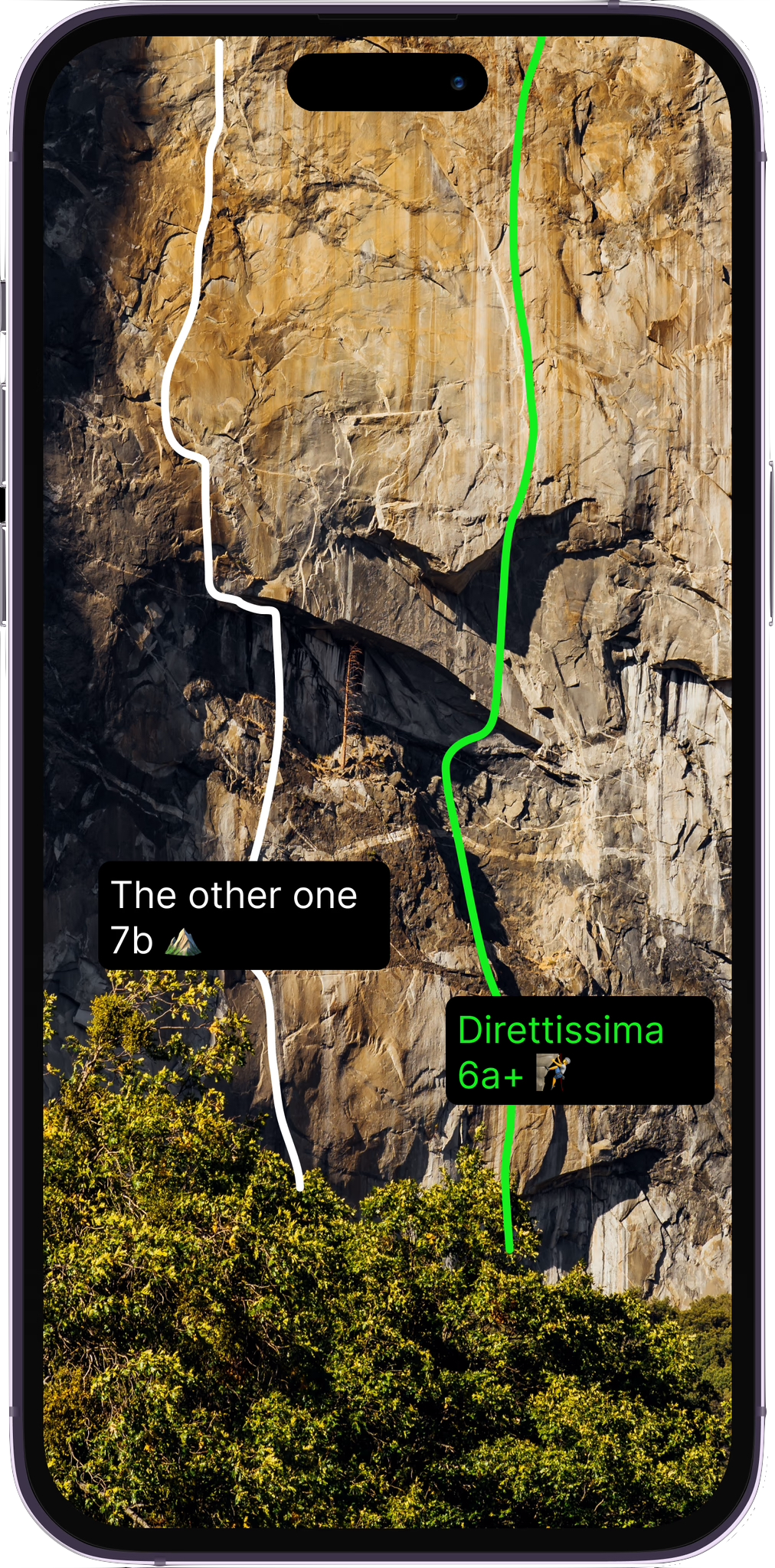 Climbing Topo Preview